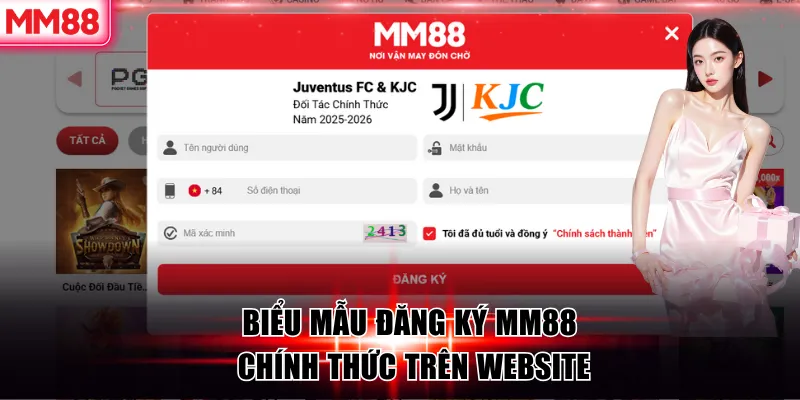 MM88 🌟 Cá Cược Cùng MM88.COM ✔️ Đăng Ký Thưởng +88K 21 Biểu mẫu đăng ký MM88 chính thức trên website